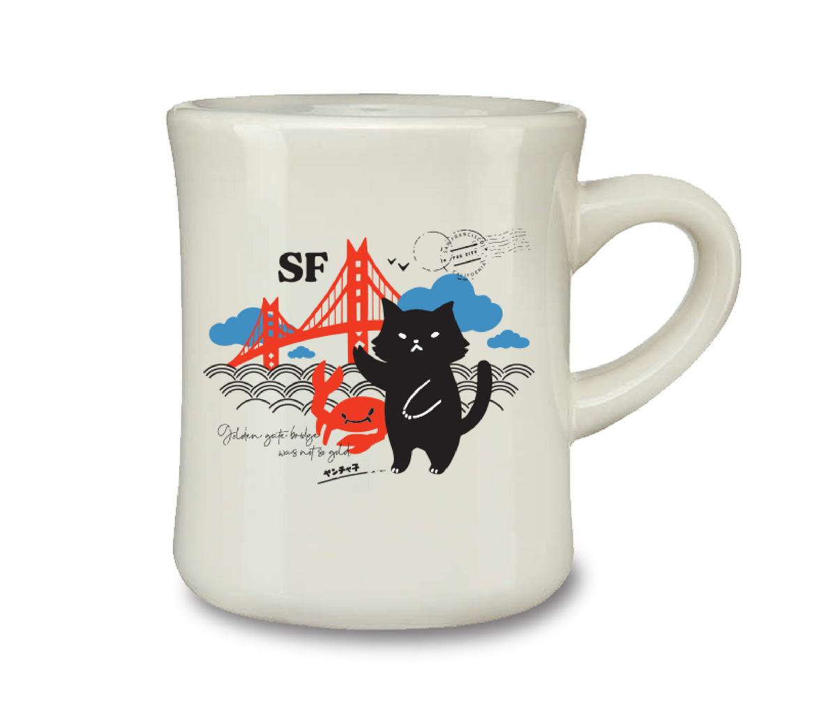 3日間限定セール‼️幻級‼️ダンガントキオ Cats×ヒヨコcup 夜桜アルビノ SF/ Crabby Cat Mug – Yanchako