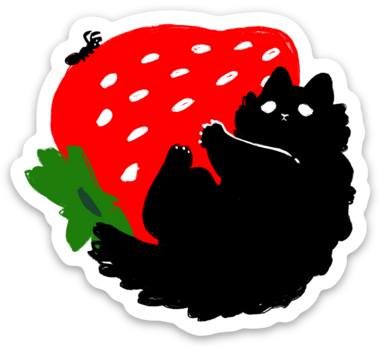Fruit Kitty Strawberry