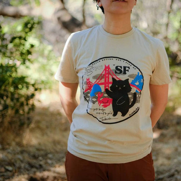 SF/ Crabby Cat T-shirt