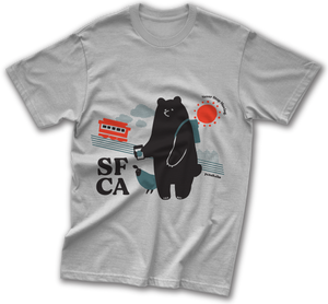 SF/ Crabby Bear Tote Bag