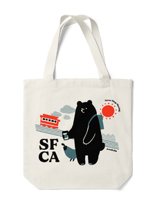 SF/ Tech Bear Tote Bag