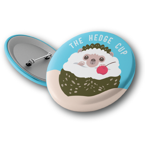 Hedge Cup Button Pin